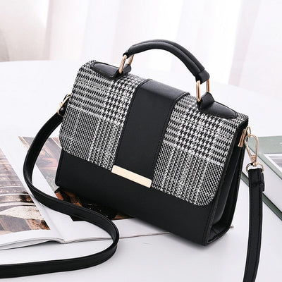 Women Fashion PU Leather Shoulder Small Flap Crossbody Handbags