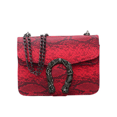 Snake Fashion Brand Women Bag